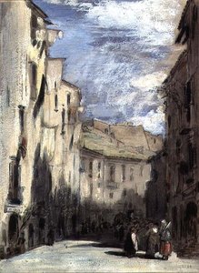 Street in Naples by William Collins